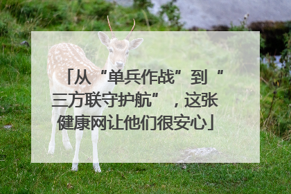 从“单兵作战”到“三方联守护航”，这张健康网让他们很安心